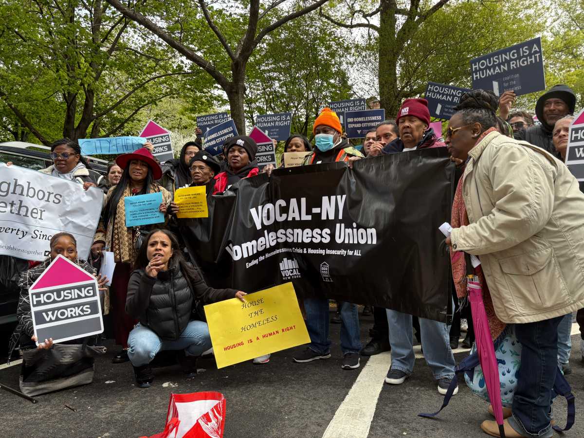 NYC Advocates Protest Mamdani's Retreat From CityFHEPS